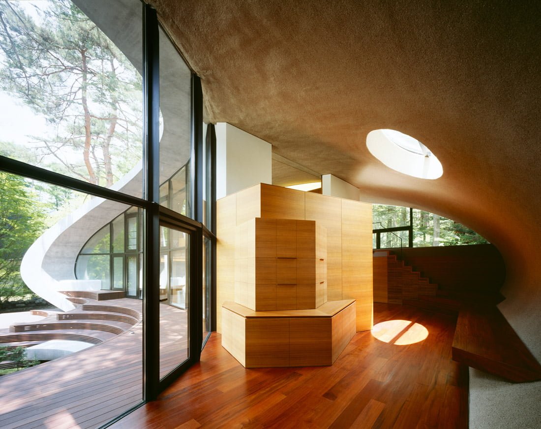 Ultramodern Shell Residence in Kitasaku, Japan by ARTechnic Architects