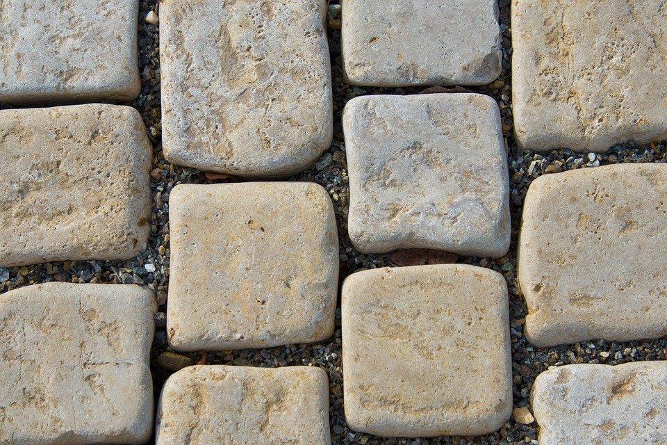 Paving Stones, Stones, Template, Structure, Path, Road