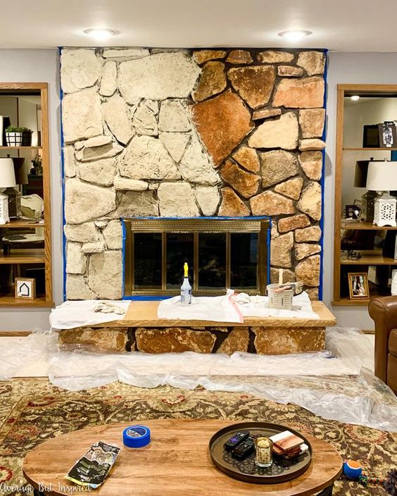 How To Update A 1970s Stone Fireplace? Simple and Easy Guide