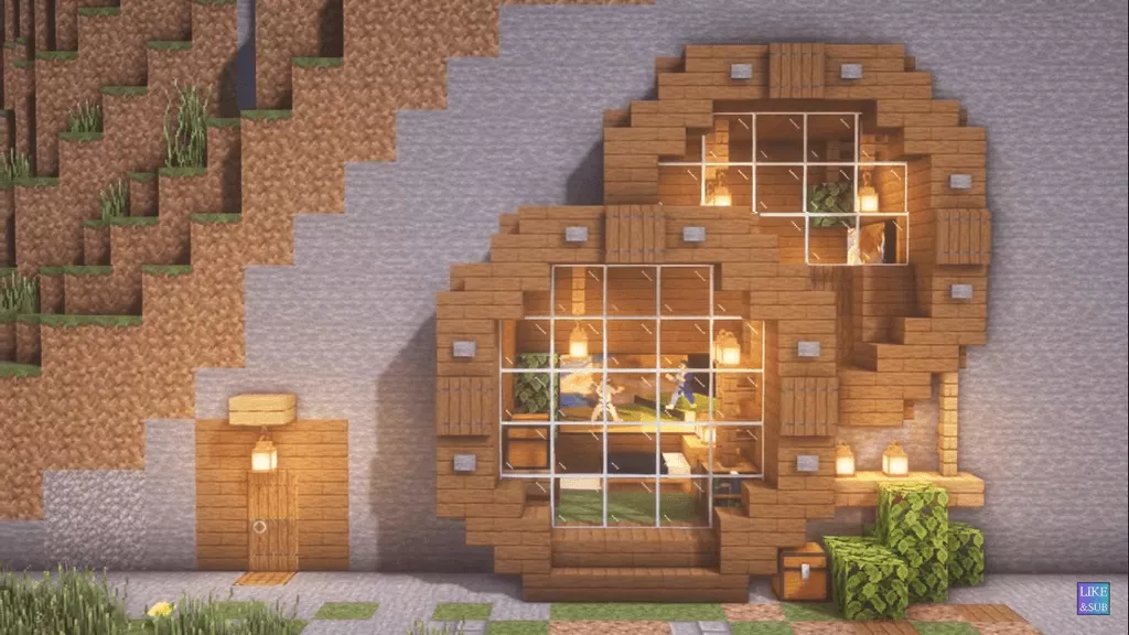 Minecraft Mountain House An Easy Step By Step Detailed Build Tutorial Minecraft Mountain House An Easy Step By Step Detailed Build Tutorial