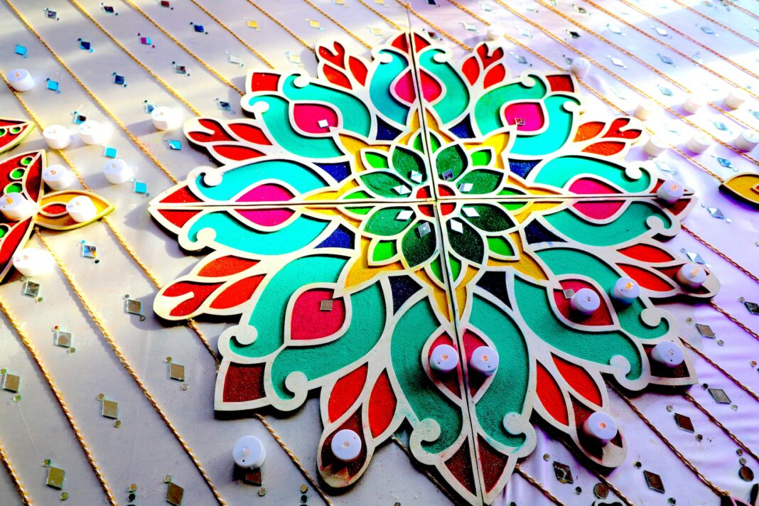Simple Rangoli Designs